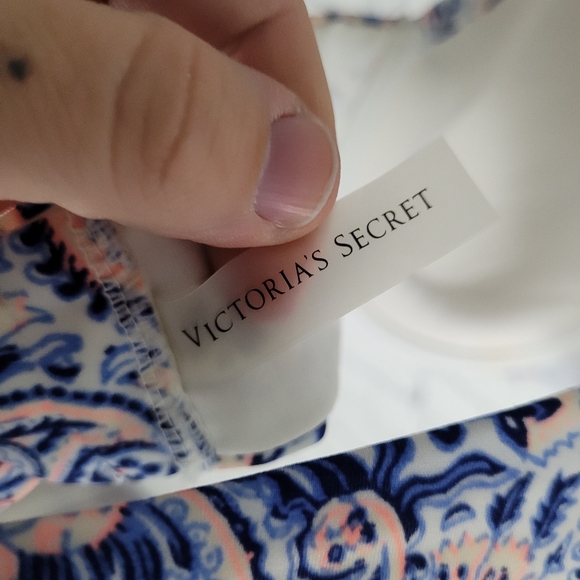 VICTORIA'S SECRET | paisley print halter underwire pushup swim bikini top - Picture 6 of 8